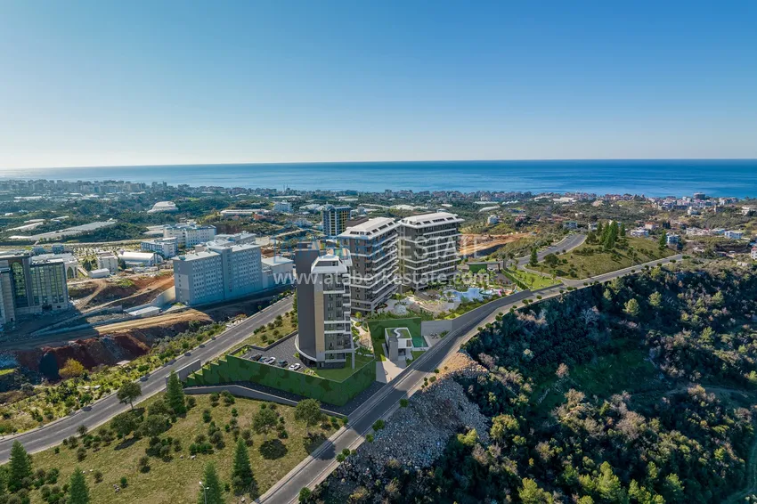 Квартира 1+1 от инвестора в строящемся комплексе – Алания, район Кестель 4 