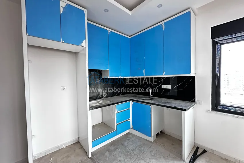 Приобрести Двухкомнатная квартира с частичным видом на море – Авсаллар, Алания 5 