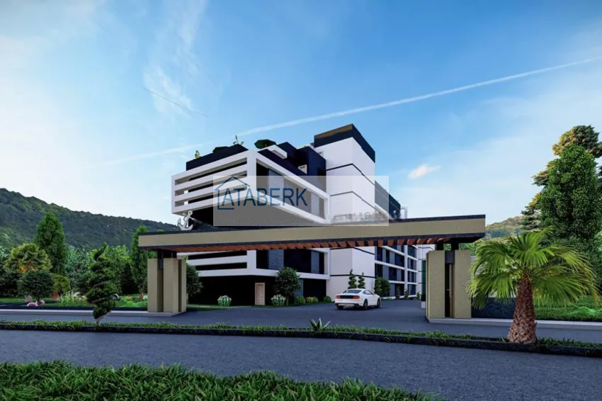 Квартира 1+1 в комплексе с отельной концепцией – Анталья, район Алтынташ 5 