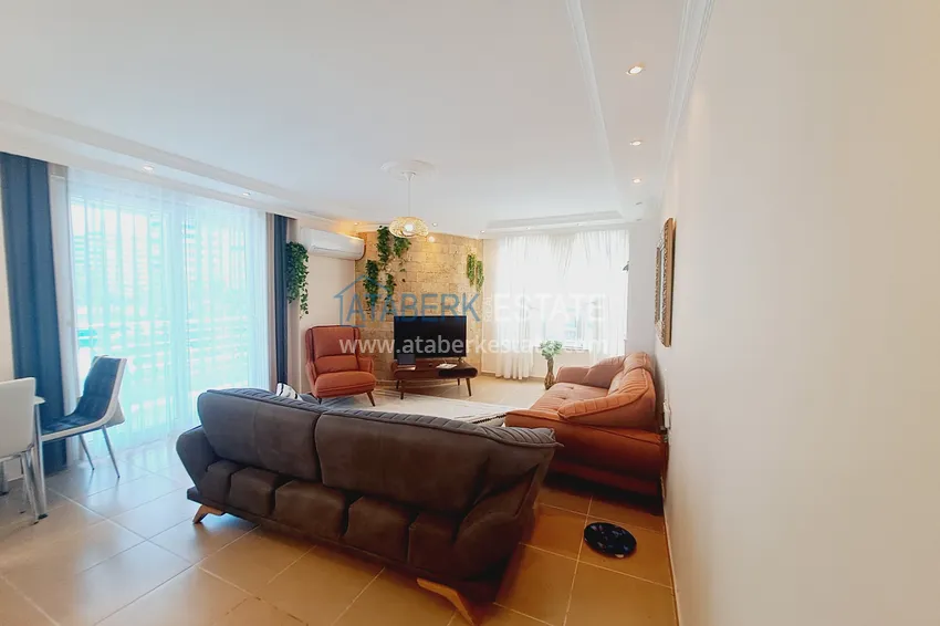 Приобрести Квартира 2+1 от собственника – мебель, ремонт, застеклённые балконы, район Махмутлар 5 