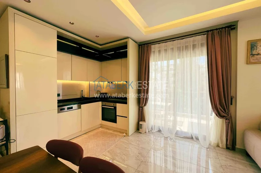 Приобрести Краткосрочная аренда квартиры 2+1 в уютном комплексе – центр Алании, рядом с пляжем Клеопатра 5 