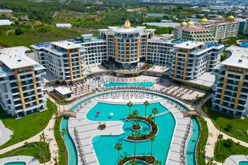 Квартира у моря в пятизвёздочном комплекс-отеле - Алания, район Тюрклер 5 