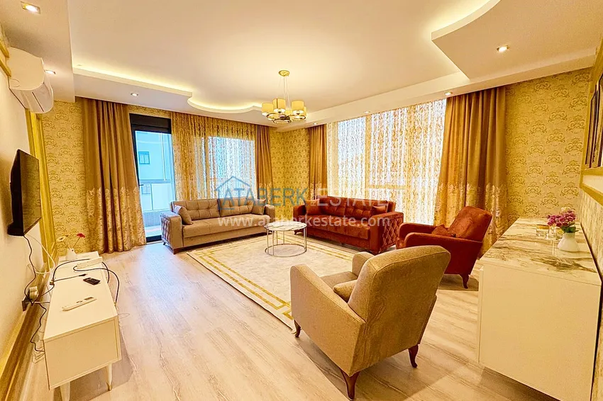 Приобрести Квартира 3+1, линейная с отдельной кухней и застекленными балконами - Алания, Махмутлар 5 