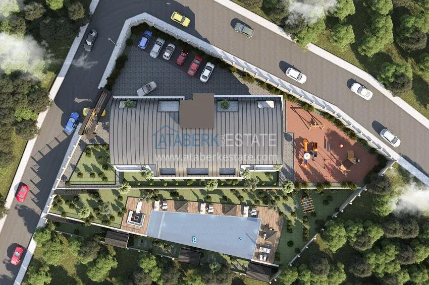 Привлекательный инвестиционный проект в Алании, район Каргыджак 5 