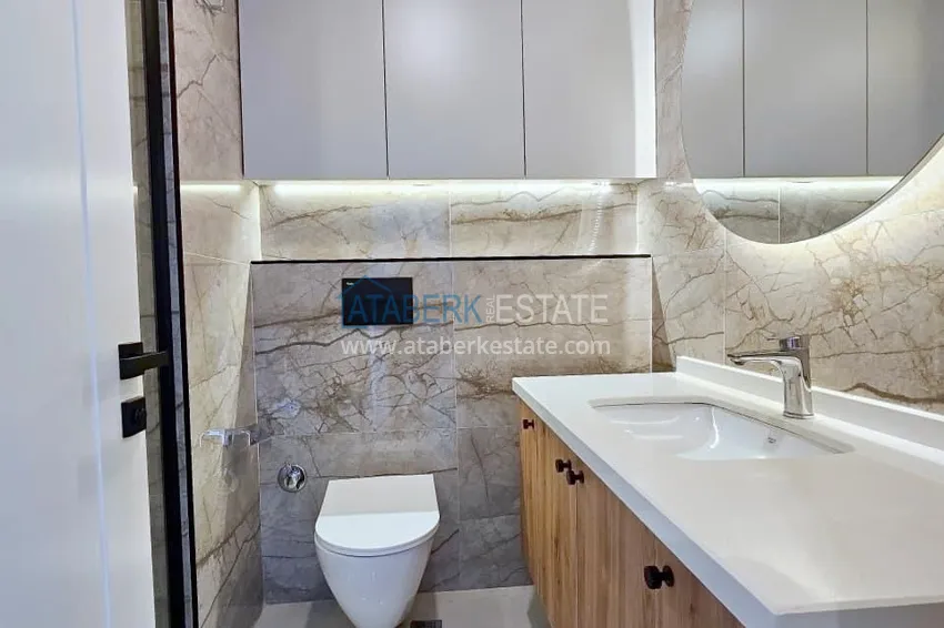 Приобрести Квартира 1+1 в Алании, район Оба, в комплексе комфорт класса 6