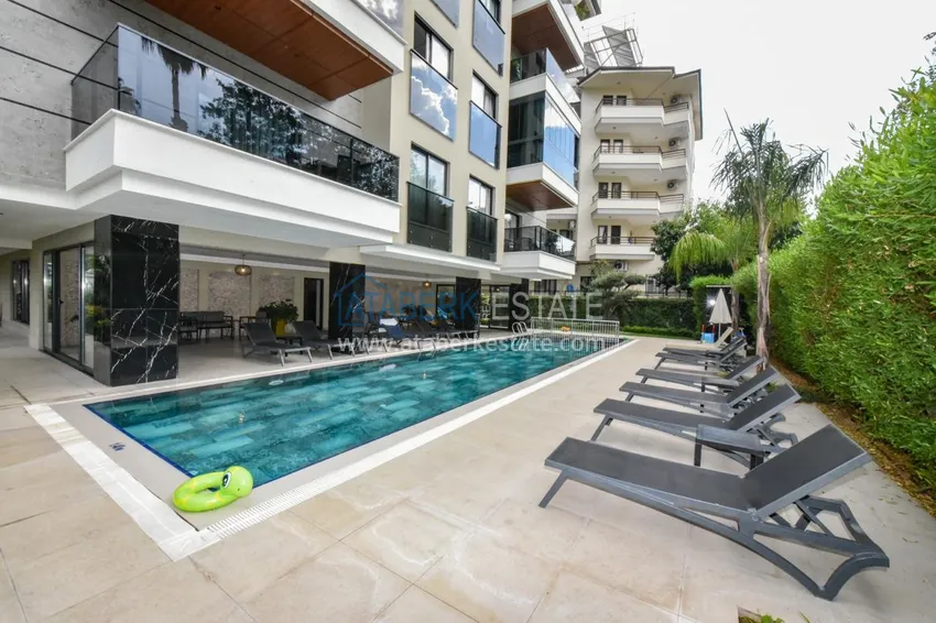 Краткосрочная аренда квартиры 2+1 в уютном комплексе – центр Алании, рядом с пляжем Клеопатра 6 