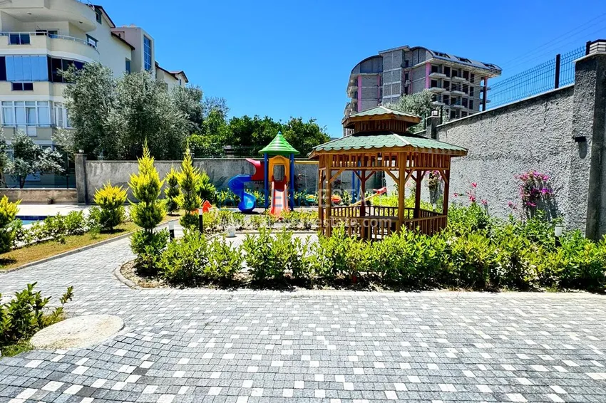 Квартира 1+1 с чистовой отделкой в уютном комплексе – Алания, район Авсаллар 6 