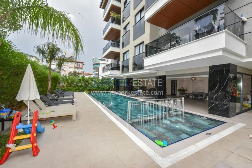 Краткосрочная аренда квартиры 2+1 в уютном комплексе – центр Алании, рядом с пляжем Клеопатра 7 