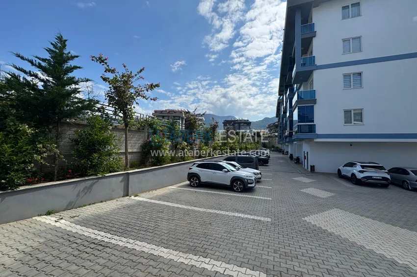 Дуплекс 2+1 с мебелью и видом на горы в молодом современном комплексе, район Оба – Алания 10 