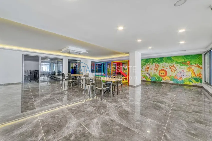 Стильная квартира с новой мебелью в современном комплексе – Алания, район Каргыджак 7