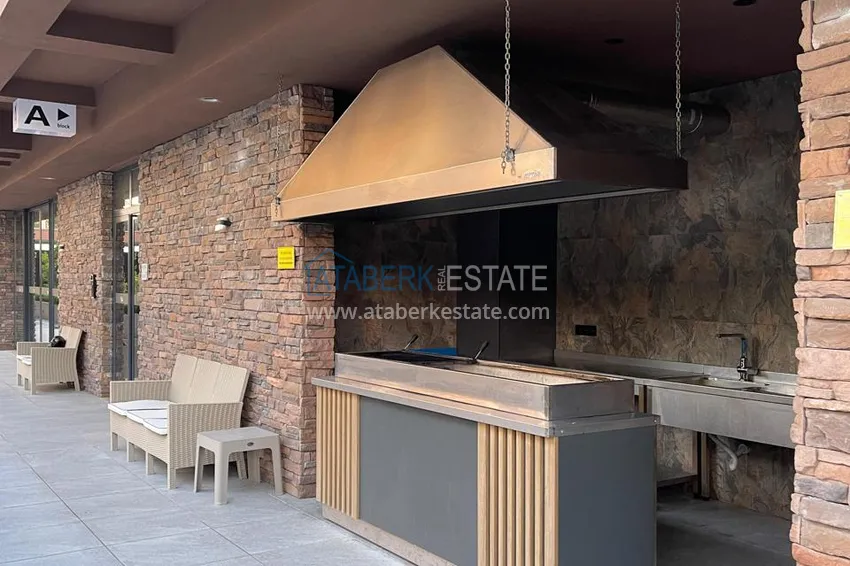 Квартира 1+1 в Алании, район Оба, в комплексе комфорт класса 7