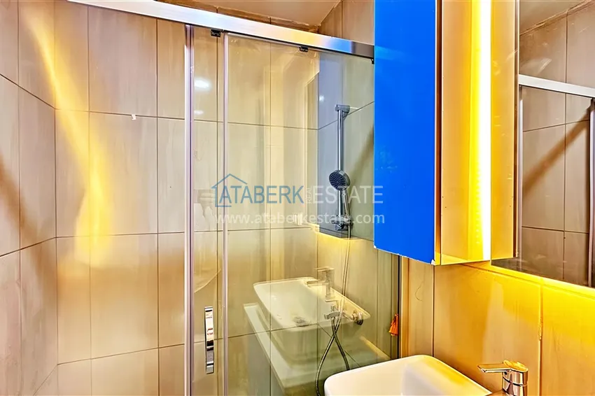 Приобрести Квартира 1+1 с чистовой отделкой и видом на горы – Алания, район Авсаллар 8 