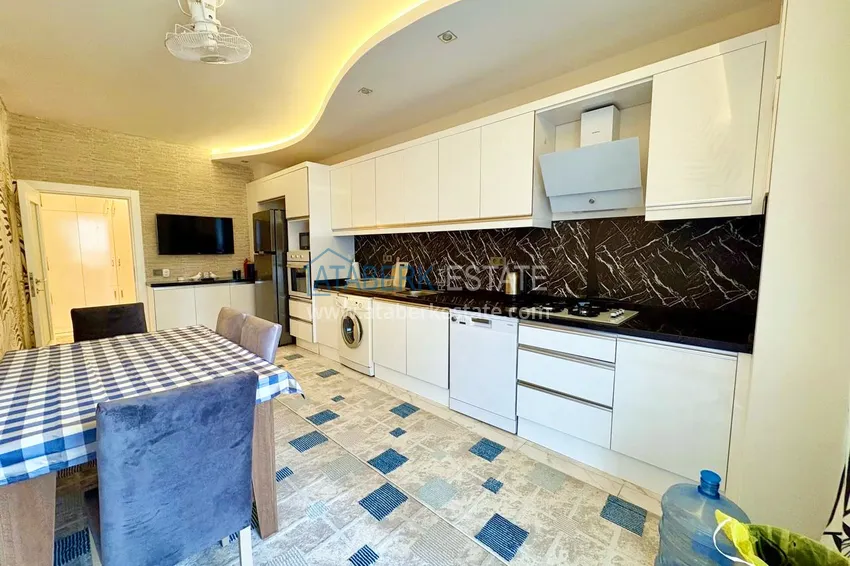 Приобрести Квартира 3+1, линейная с отдельной кухней и застекленными балконами - Алания, Махмутлар 8 