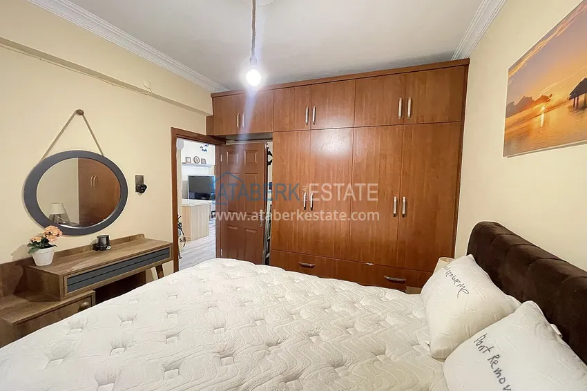 Приобрести Квартира с мебелью и застекленным балконом в районе Махмутлар - всего в 230 метрах от моря 9 