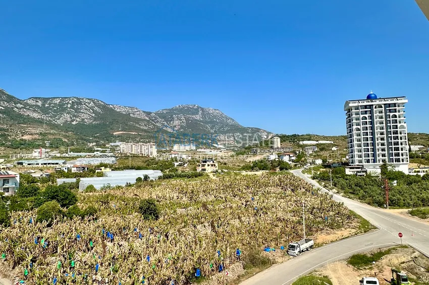 Приобрести Пентхаус-дуплекс 2+1 с чистовой отделкой и видом на горы – Махмутлар, Алания 22 