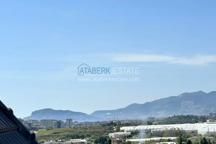 Приобрести Пентхаус-дуплекс 2+1 с чистовой отделкой и видом на горы – Махмутлар, Алания 24 