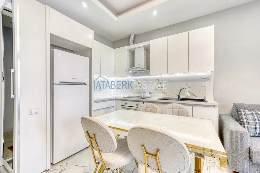 Приобрести Уютная квартира 1+1 с мебелью, застекленным балконом и видом на горы — Махмутлар, Алания 3 