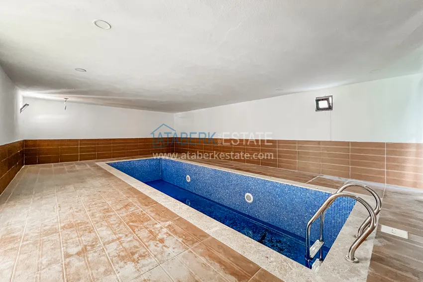 Уютная квартира 1+1 с мебелью, застекленным балконом и видом на горы — Махмутлар, Алания 9 