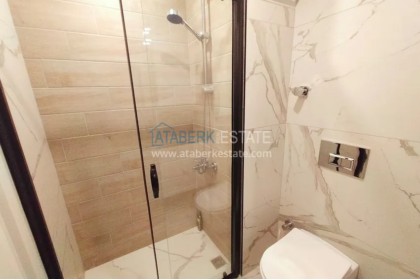 Приобрести Аренда квартиры 1+1 в Алании, Авсаллар - комфорт, вдохновлённый атмосферой курорта A32 12 