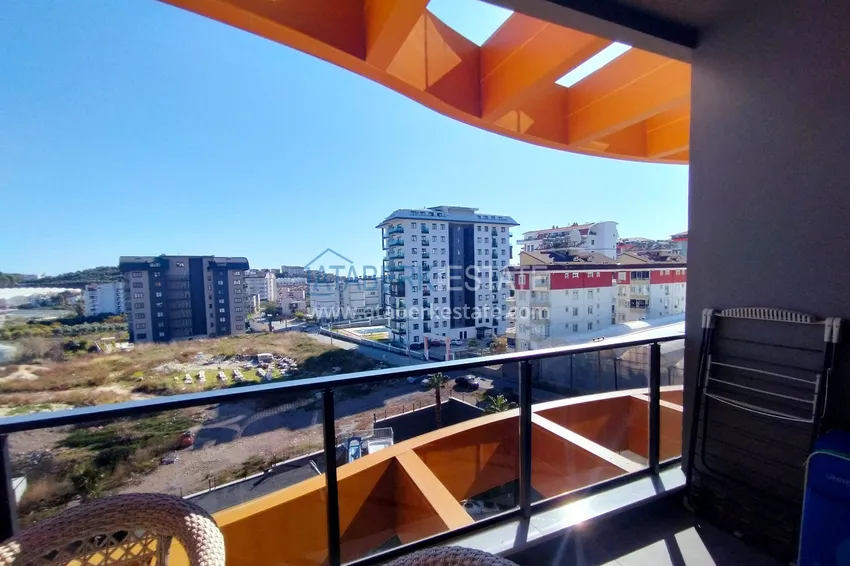 Приобрести Аренда квартиры 1+1 в Алании, Авсаллар - комфорт, вдохновлённый атмосферой курорта A32 16 