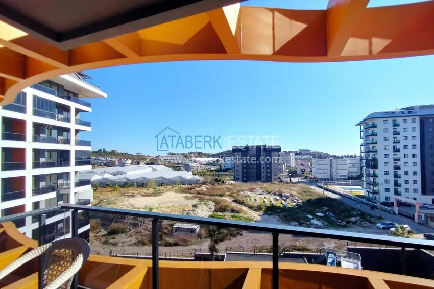 Приобрести Аренда квартиры 1+1 в Алании, Авсаллар - комфорт, вдохновлённый атмосферой курорта A32 17 