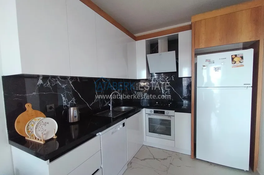 Приобрести Аренда квартиры 1+1 в Алании, Авсаллар - комфорт, вдохновлённый атмосферой курорта A32 3 