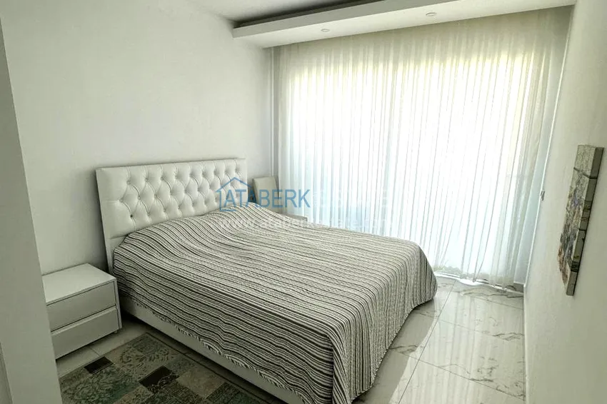 Приобрести Двухкомнатная квартира в центре Алании с мебелью — подходит для ВНЖ и отдыха у моря 3 