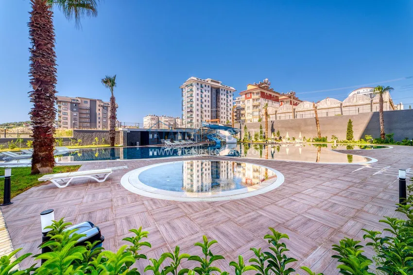 Аренда квартиры 1+1 в Алании, Авсаллар - комфорт, вдохновлённый атмосферой курорта A32 4 