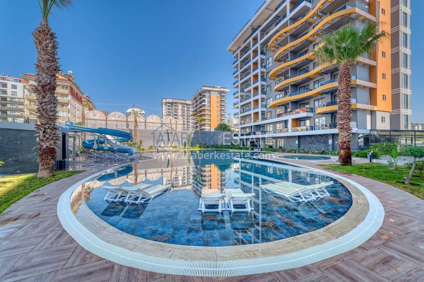 Аренда квартиры 1+1 в Алании, Авсаллар - комфорт, вдохновлённый атмосферой курорта A32 5 