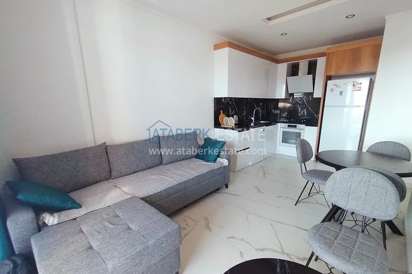 Приобрести Аренда квартиры 1+1 в Алании, Авсаллар - комфорт, вдохновлённый атмосферой курорта A32 5 