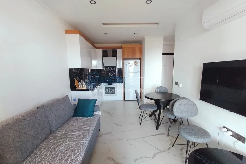 Приобрести Аренда квартиры 1+1 в Алании, Авсаллар - комфорт, вдохновлённый атмосферой курорта A32 6 