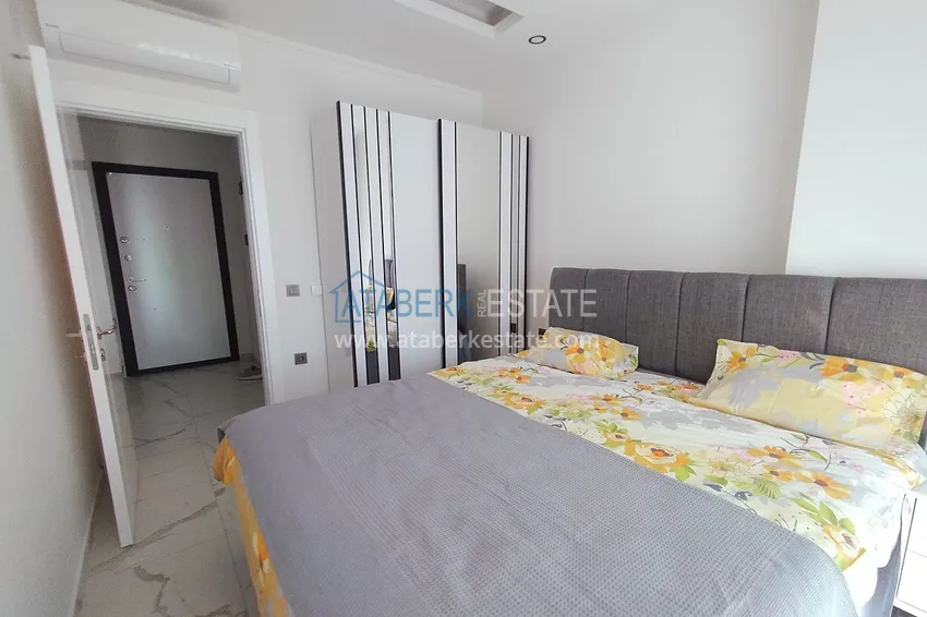 Приобрести Аренда квартиры 1+1 в Алании, Авсаллар - комфорт, вдохновлённый атмосферой курорта A32 7 