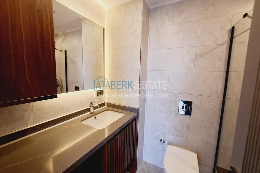 Приобрести Первичная недвижимость - квартира 2+1 в комплексе премиум-класса, Алания район Тосмур 12 