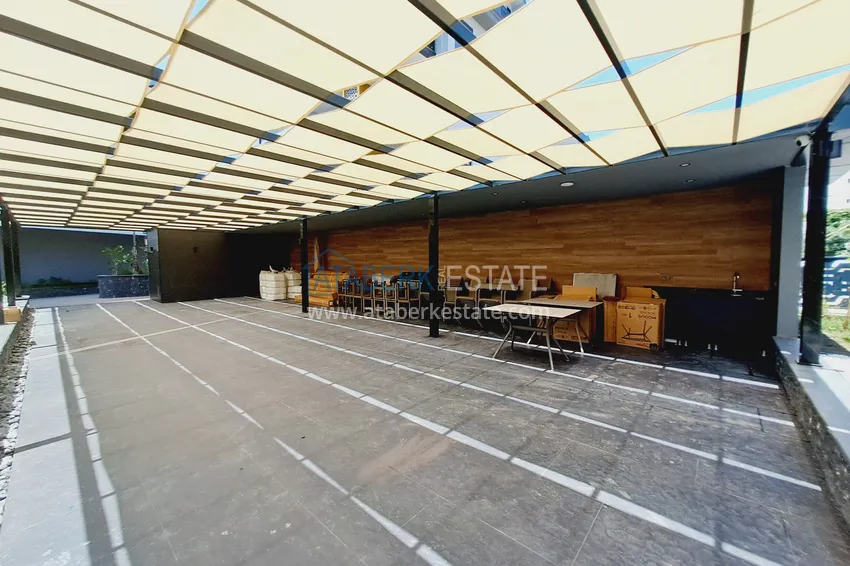 Квартира 1+1 от собственника  с частичным видом на море в элитном комплексе – Тосмур, Алания 13 