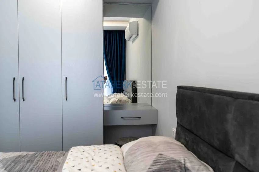 Приобрести Для аренды - двухкомнатная квартира с мебелью, в центре Алании рядом с пляжем №23 17 