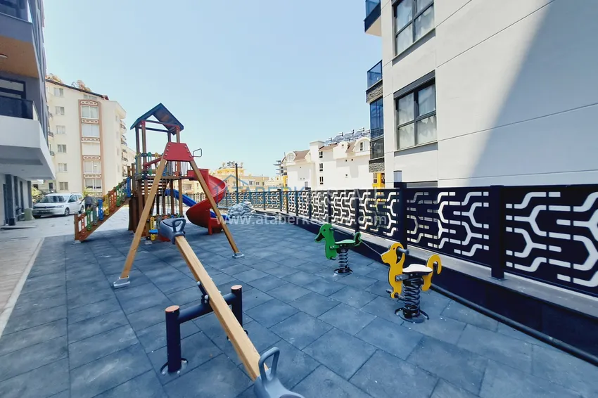 Квартира 1+1 от собственника  с частичным видом на море в элитном комплексе – Тосмур, Алания 18 