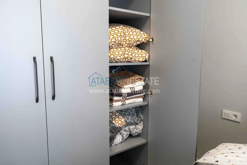 Приобрести Для аренды - двухкомнатная квартира с мебелью, в центре Алании рядом с пляжем №23 20 