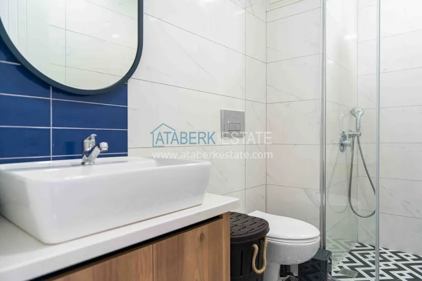 Приобрести Для аренды - двухкомнатная квартира с мебелью, в центре Алании рядом с пляжем №23 23 