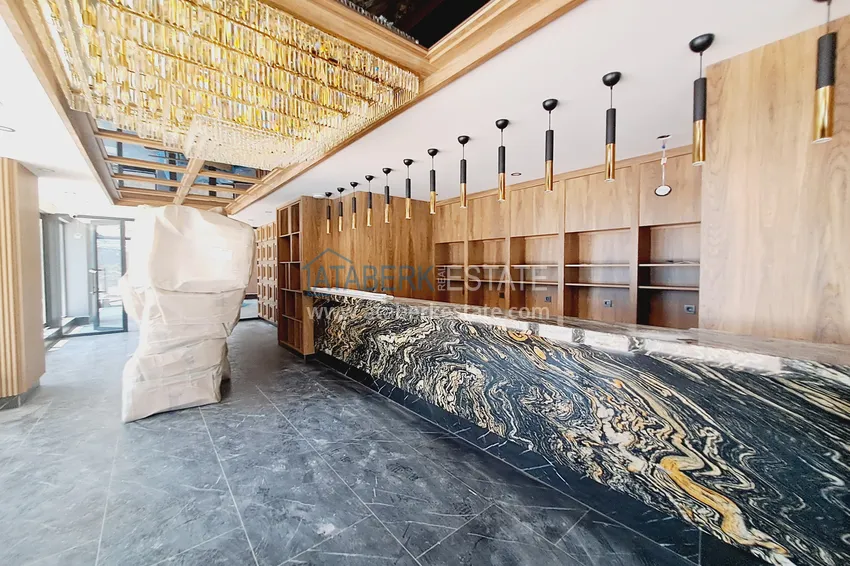 Квартира 1+1 от собственника  с частичным видом на море в элитном комплексе – Тосмур, Алания 23 