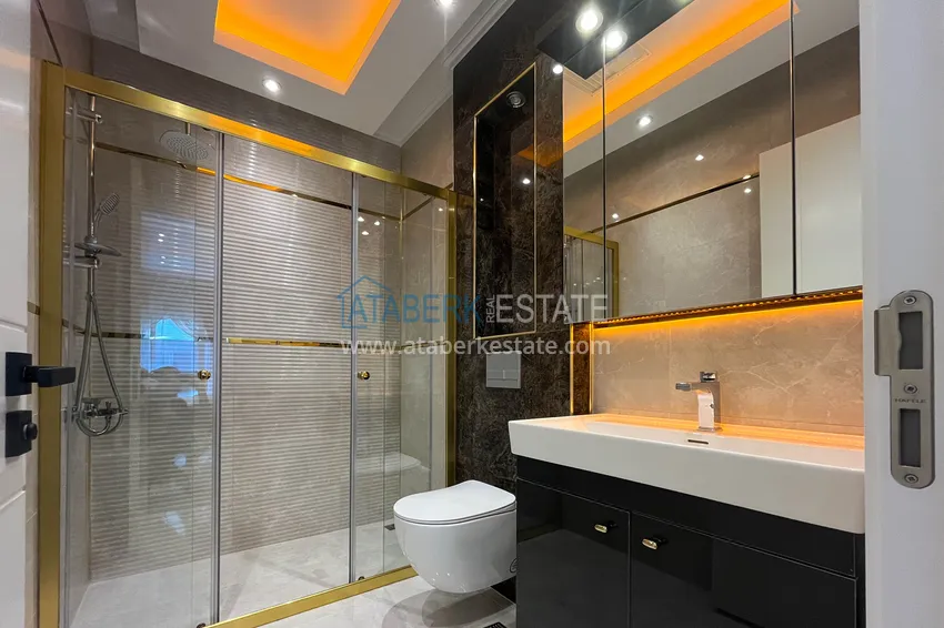 Приобрести Стильная квартира 2+1 с мебелью в Махмутларе - престижный комплекс с инфраструктурой 17 