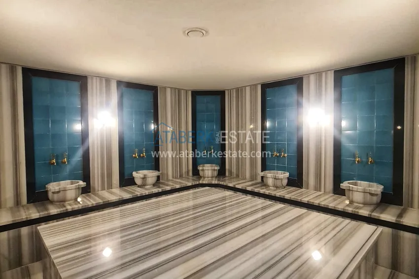 Двухкомнатная квартира с чистовой отделкой в районе Демирташ, Алания 17