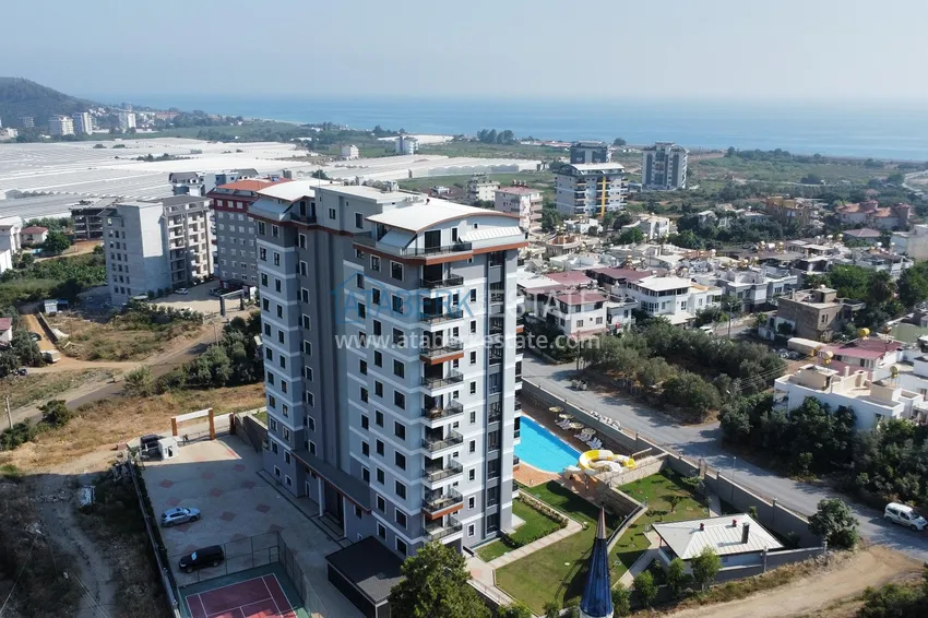 Двухкомнатная квартира с чистовой отделкой в районе Демирташ, Алания 3