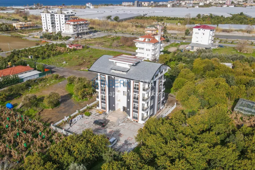 Квартира 1+1 с интерьером в современном стиле — Демирташ, Алания 2 