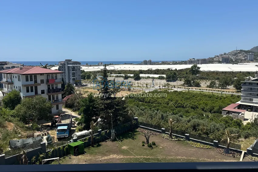 Приобрести Квартира 1+1 с видом на море и чистовой отделкой в новом комплексе - Алания, район Демирташ 10 