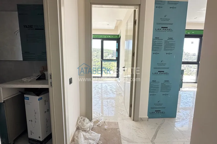 Приобрести Квартира 1+1 с видом на море в новом комплексе - Алания, район Демирташ 1 