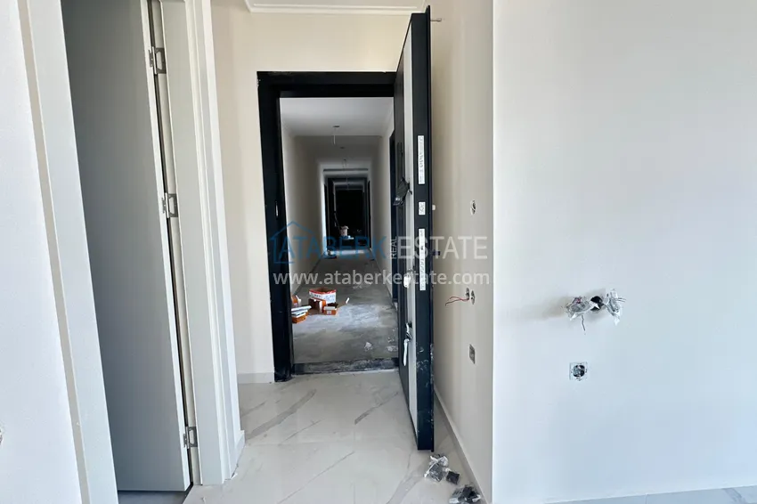 Приобрести Квартира 1+1 с видом на море и чистовой отделкой в новом комплексе - Алания, район Демирташ 2 