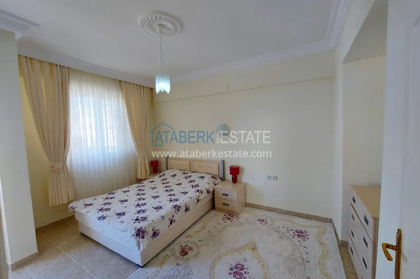 Приобрести Просторная видовая квартира 1+1 с мебелью, видом на море и террасой — Демирташ, Алания 4 