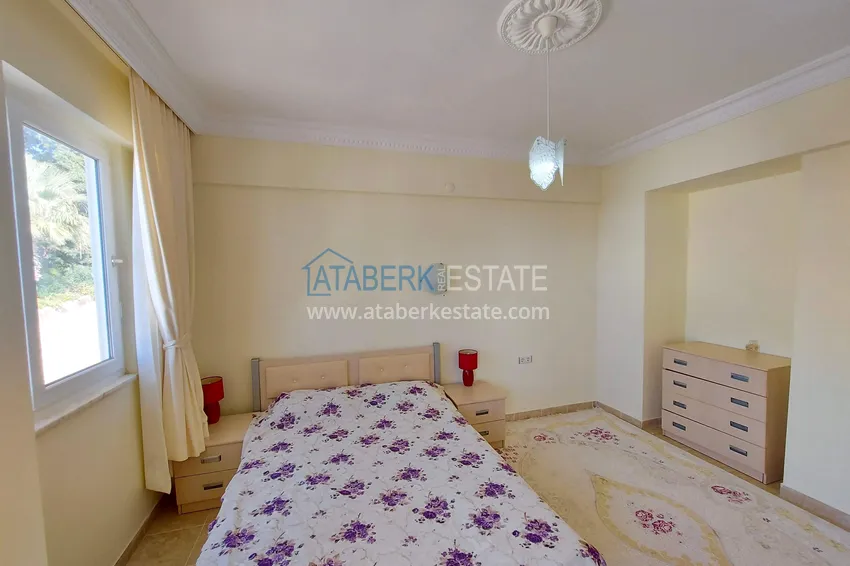 Приобрести Просторная видовая квартира 1+1 с мебелью, видом на море и террасой — Демирташ, Алания 5 