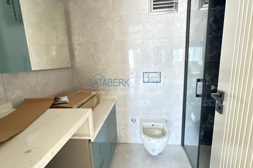 Приобрести Квартира 1+1 с видом на море и чистовой отделкой в новом комплексе - Алания, район Демирташ 7 