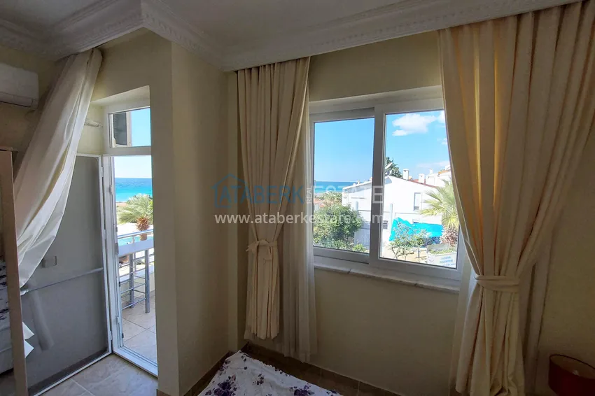 Приобрести Просторная видовая квартира 1+1 с мебелью, видом на море и террасой — Демирташ, Алания 8 